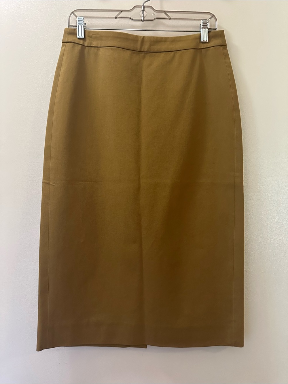 J. Crew Camel Pencil Skirt